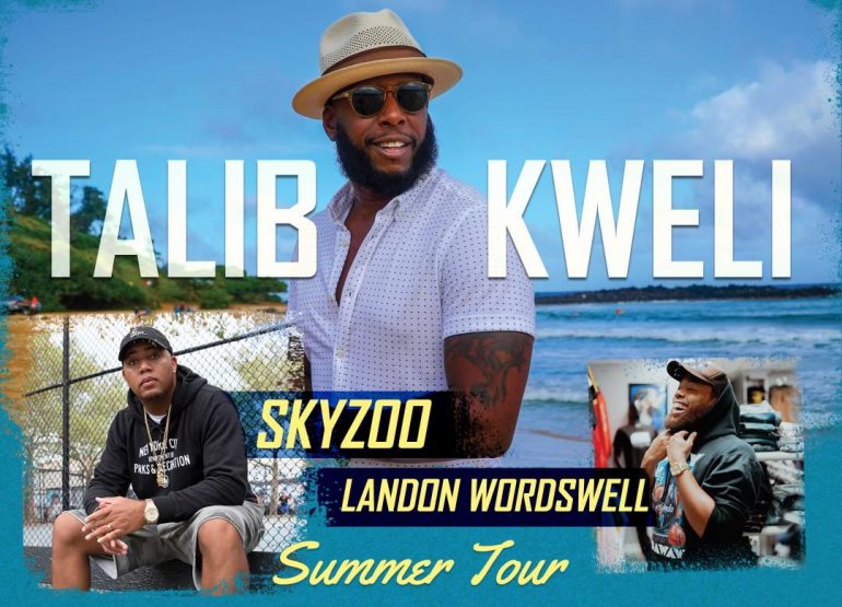 hip-hop-legend-talib-kweli-brings-his-summer-tour-to-wilmington,-north-carolina.
