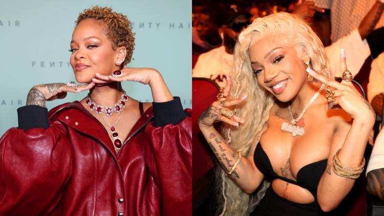 glorilla-calls-rihanna-her-twin:-rising-rap-star-talks-sisterhood-and-future-collaboration.